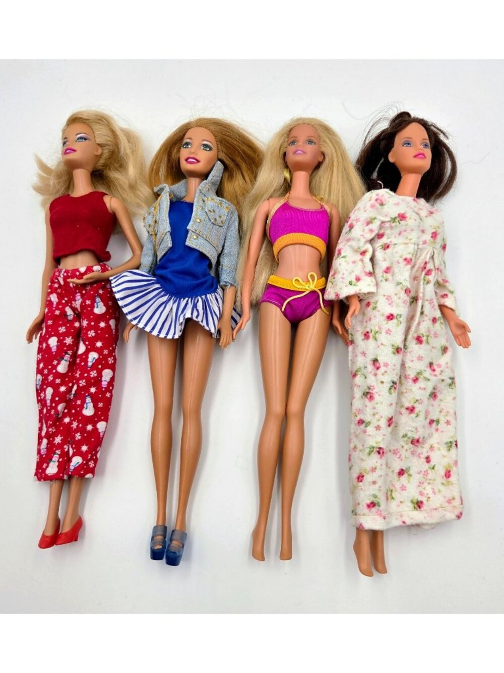 Barbie Doll Lot I Can Be Sweet Chef Surf City 4 Dolls Mattel Read